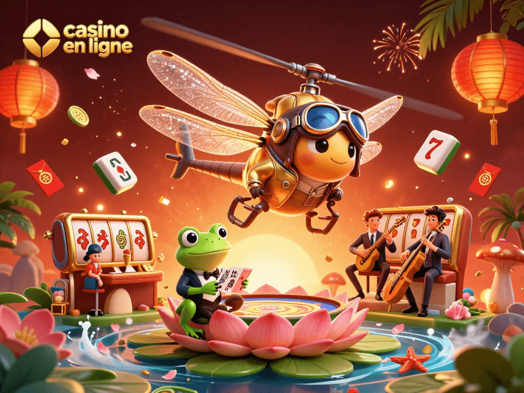 Vivez l'expérience du casino en ligne paysafecard avec des personnages animés aux jeux de cartes et de Mahjong.