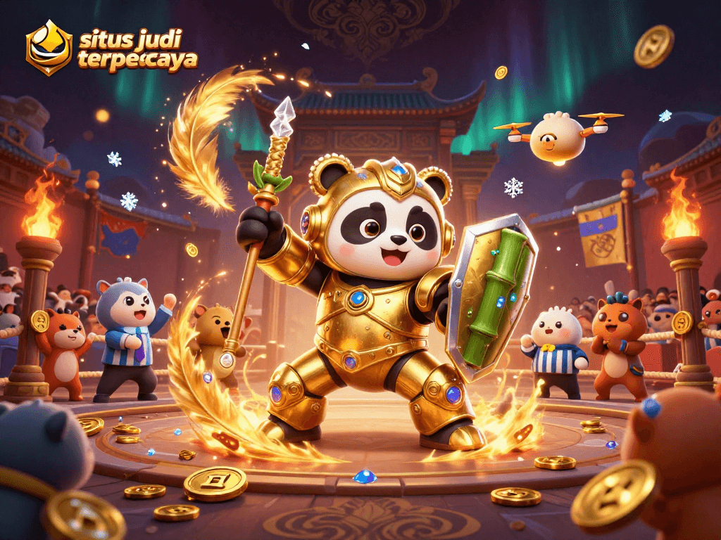Rasakan keseruan di situs judi terpercaya dengan panda pilot dan robot pertempuran
